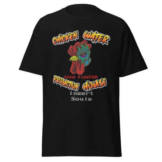 'Cock Fighter' Chickenwater Production House X Doom Wolf Productions T-Shirt